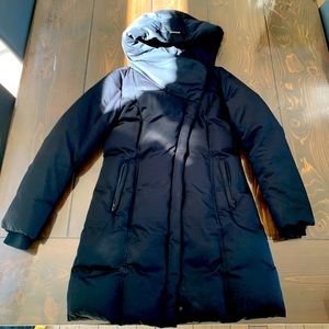 Soia and kyo down winter coat black